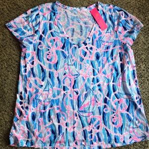 NWT Lilly Pulitzer Etta Top